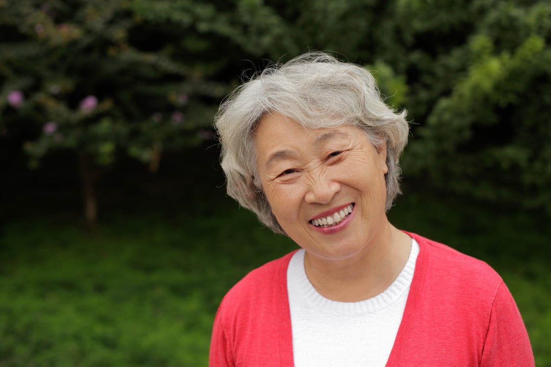 Older Woman Smiling